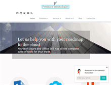 Tablet Screenshot of penthara.com